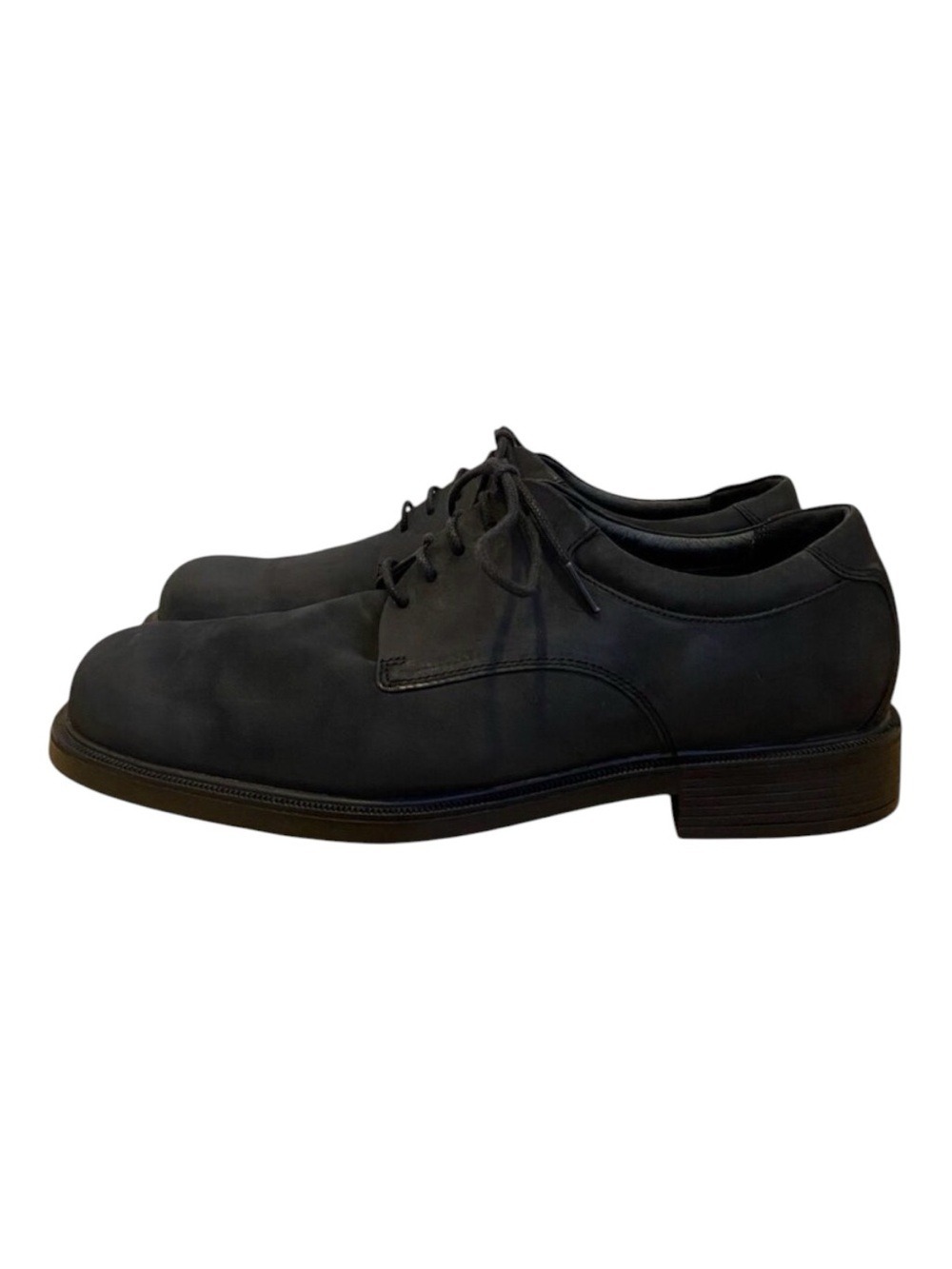 Rockport Men Black Nubuck Leather Oxford Dress Shoes Size 12W formal casual chic